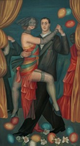 Marini Mara - Sin título - acrílico sobre tela - 180cm x 100cm - 1997 copia
