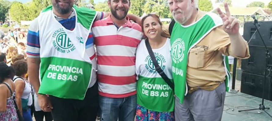 Paro y movilización de ATE