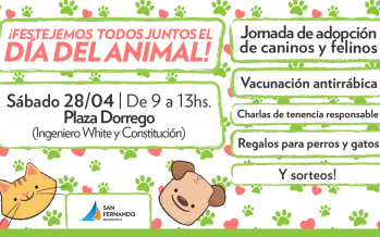 Festejo por el Día del Animal en Plaza Dorrego