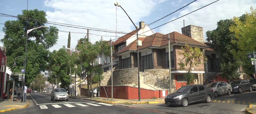 Nueva cámara de seguridad en 25 de Mayo y Libertador