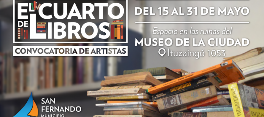 El municipio y la Universidad Nacional de las Artes convocan artistas para la muestra ‘Cuarto de Libros’