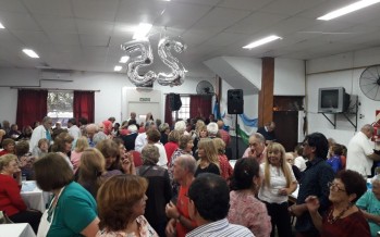 El Centro de Jubilados ‘Barrio Fate’ festejó su 25° aniversario