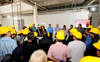 Vecinos de nuestra ciudad visitaron la obra del futuro Hospital Municipal