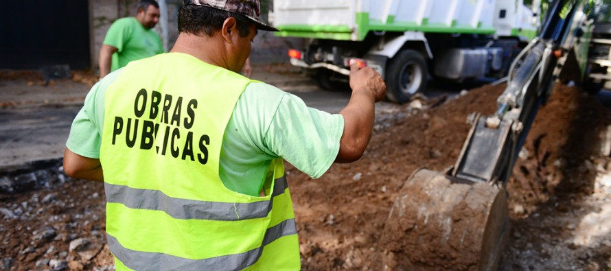 Avanza el Plan de Repavimentación en el barrio Pagliettini
