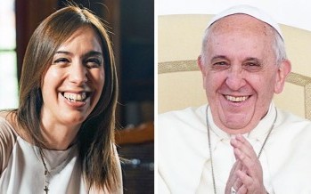 Imagen positiva: María Eugenia y Francisco por delante de todos
