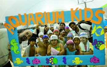 Encuentro de natación en los polideportivos 2 y 5