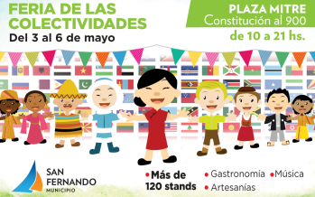 La Expo de las Colectividades volvió a la Plaza Mitre