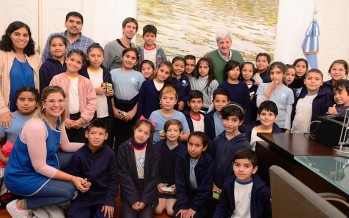 Alumnos del Colegio Madre Teresa visitaron el Palacio Municipal