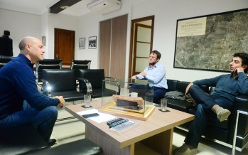 Santiago Aparicio recibió a concejales de ConVocación por San Isidro