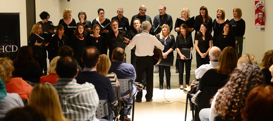 Encuentro coral en el Concejo Deliberante
