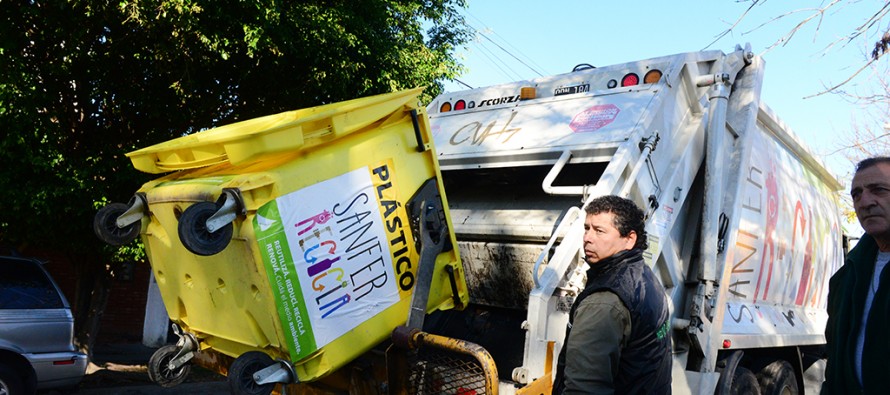 ‘Sanfer Recicla’ procesa 7 mil kilos semanales de basura
