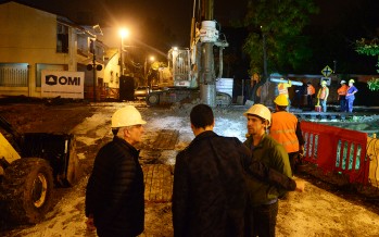 Comenzó la construcción del túnel de Quirno Costa