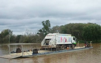 Tareas de reciclaje en las escuelas del Delta