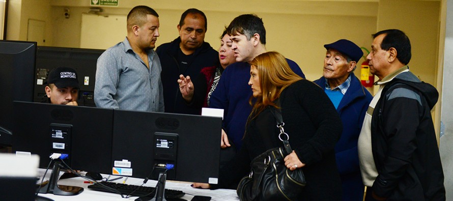 Cámaras de seguridad en el barrio Santa Catalina