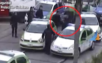 Detuvieron en Virreyes a un hombre que conducía una moto robada, tras cinematográfica persecución