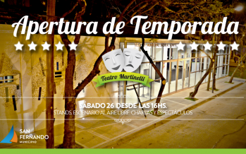 Mañana el Teatro Martinelli inaugura la temporada 2018
