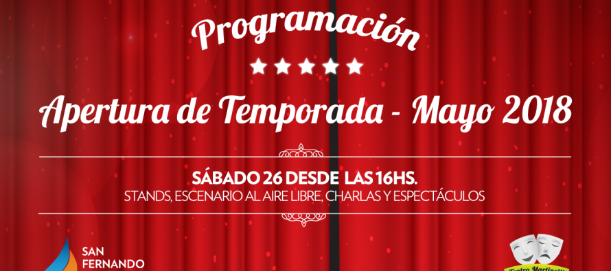 Por el mal tiempo se reprogramó el evento de apertura de temporada del Teatro Martinelli