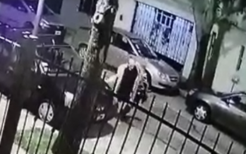 Libertad al 3500: filmado mientras rayaba autos de sus vecinos