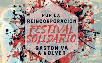Festival solidario en la puerta de Mondelez