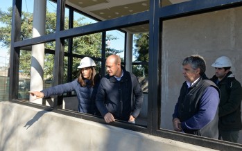 En Villa Jardín se construye la duodécima posta policial de nuestra ciudad
