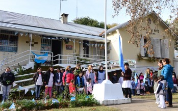 Las Escuelas de nuestro Delta celebraron el Día de la Bandera en Arroyo Pay Carabí