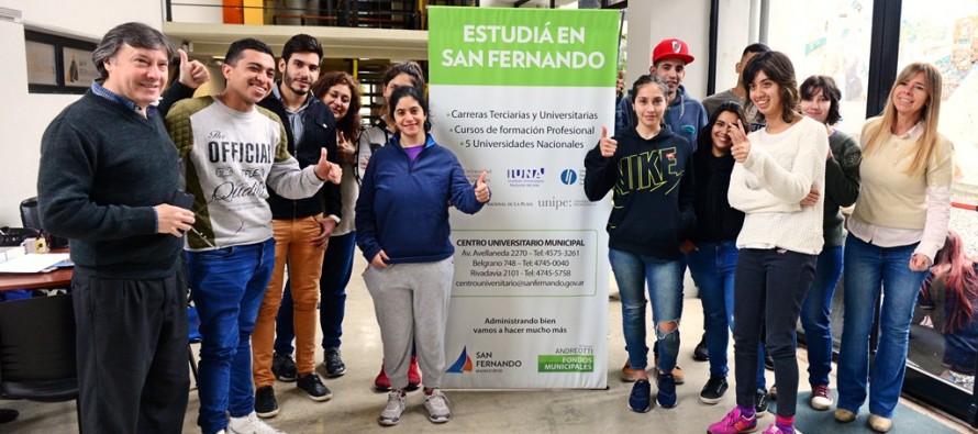 Más de 3 mil vecinos cursan carreras de grado y terciarias en el Centro Universitario Municipal
