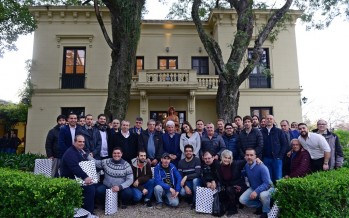 Agasajo a periodistas en la Quinta El Ombú