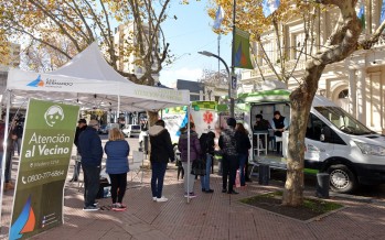 “El Municipio en tu Barrio” estará esta semana en Villa Jardín, frente al cementerio y plaza Mitre