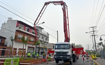 Nuevas dársenas de estacionamiento sobre Arnoldi entre Avellaneda y Pasteur