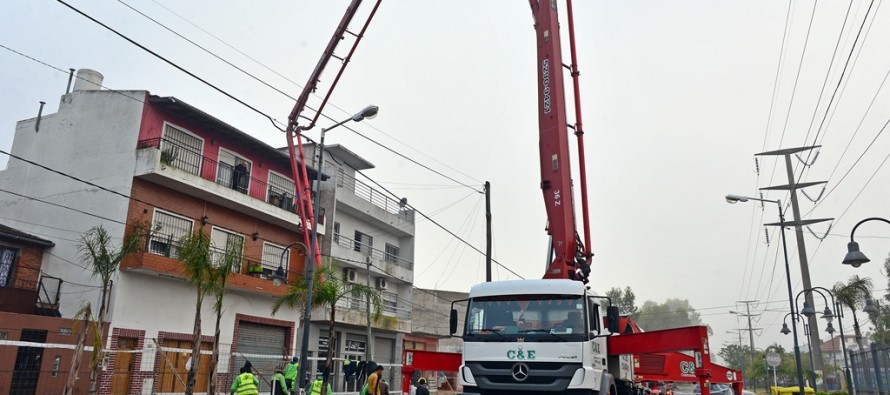 Nuevas dársenas de estacionamiento sobre Arnoldi entre Avellaneda y Pasteur