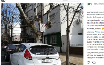 Estacioná donde quieras: cuando la excepción se hace regla en nuestra ciudad
