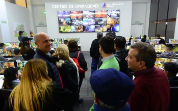 Vecinos de Virreyes Oeste visitaron el Centro de Operaciones