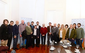 Luis Andreotti recibió a referentes de ConVocación por San Isidro