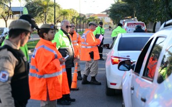 Operativo de control vehicular en Villa Jardín