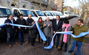 Se incorporaron 26 nuevos vehículos a la flota municipal