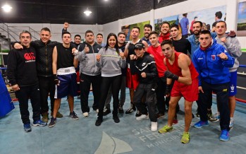 La Escuela Municipal de Boxeo ofreció una jornada abierta de exhibiciones