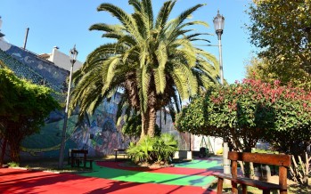 Mejoras en la Plaza de los Escritores