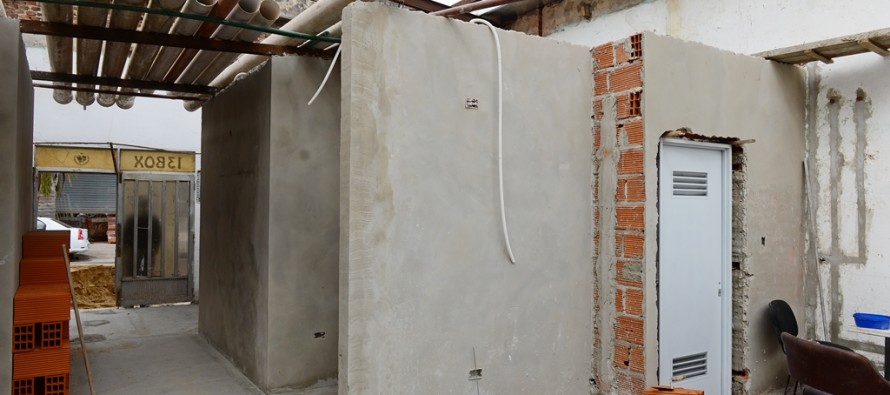 Avanza la renovación de la sede del Club 13 de Julio