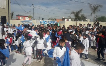 La comunidad educativa de la Escuela N° 28 del barrio San Jorge celebró el Día de la Independencia