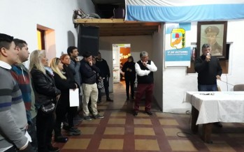 Carlos Caceres asumió un nuevo período al frente del sindicato de trabajadores municipales