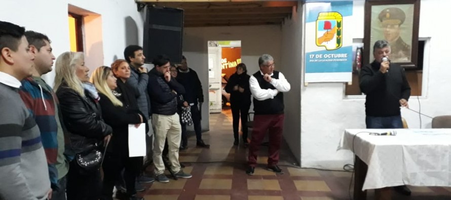 Carlos Caceres asumió un nuevo período al frente del sindicato de trabajadores municipales