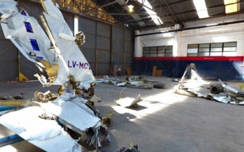 Un informe explica por qué se estrelló un avión en el Delta hace un año