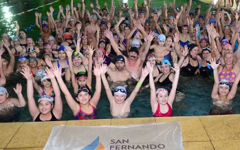 El Poli N° 3 fue sede de la maratón acuática
