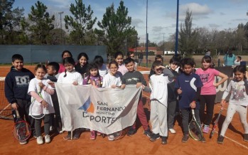 La Escuela Municipal de Tenis participó de un torneo regional