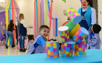 Los jardines maternales y los centros educativos integrales celebraron el Día del Niño