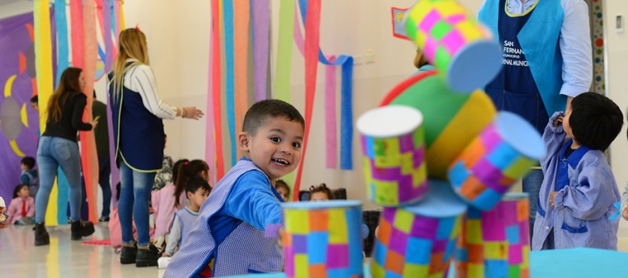 Los jardines maternales y los centros educativos integrales celebraron el Día del Niño