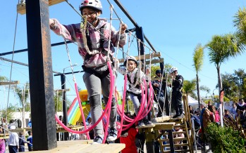 Finalizó el Mes del Niño con actividades en el Parque del Bicentenario y en la Plaza Dorrego
