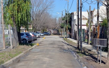 La Comuna realizó obras de mejoramiento en el barrio San Martín