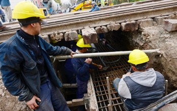 Avanza la construcción del túnel de Quirno Costa