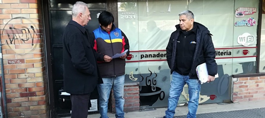 Se realizó un allanamiento en la panadería de Perón al 2900 que tenía roedores